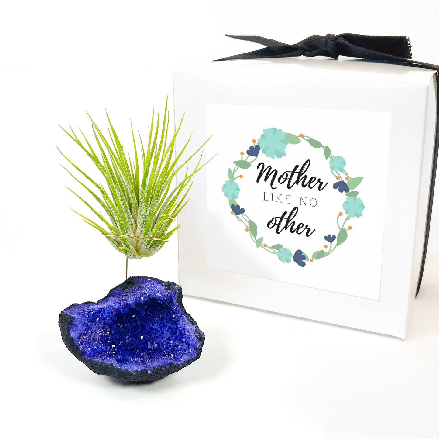 Purple Geode Air Plant Holder