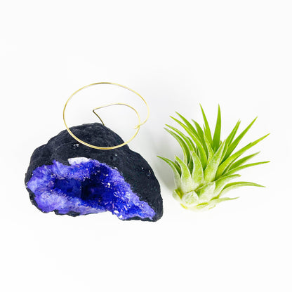 Purple Geode Air Plant Holder