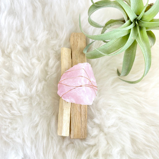 Palo Santo & Rose Quartz Bundle