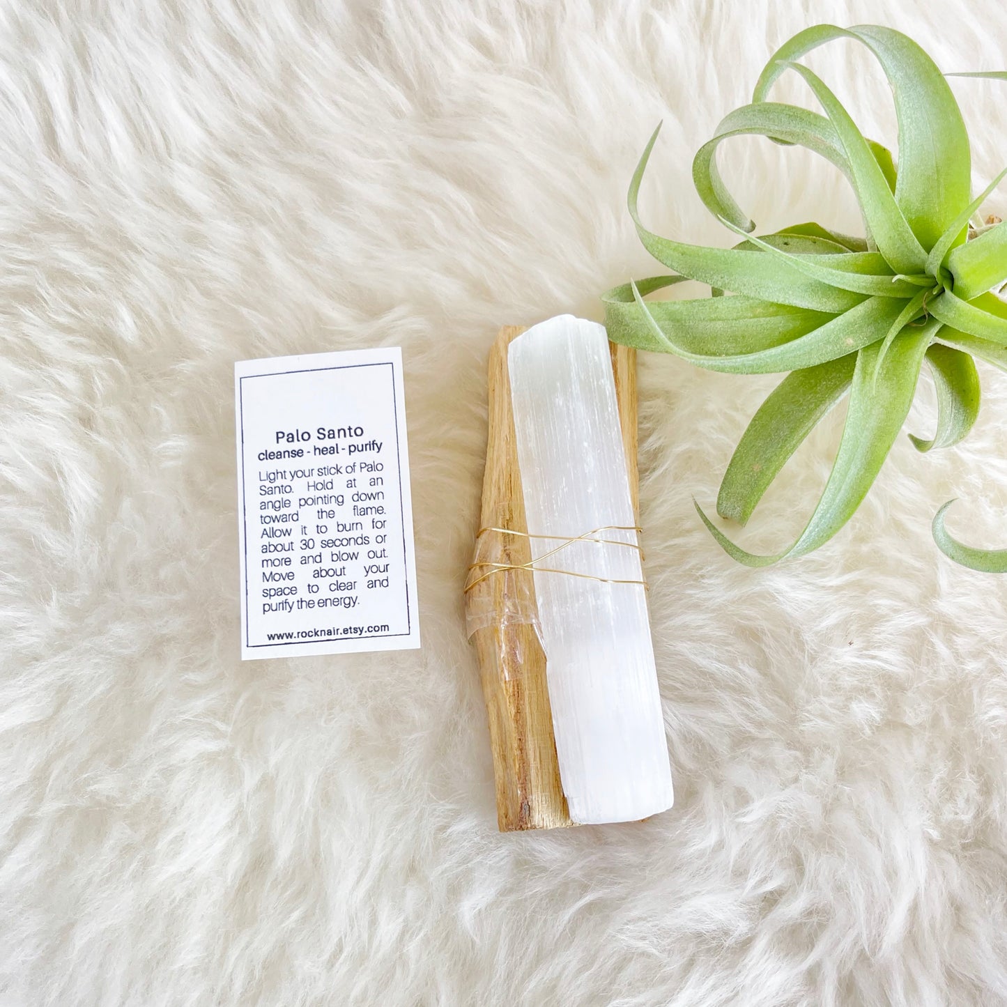 Palo Santo & Selenite Bundle